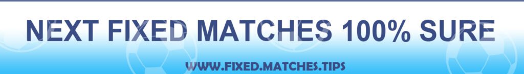 Fixed Match Sure Odd